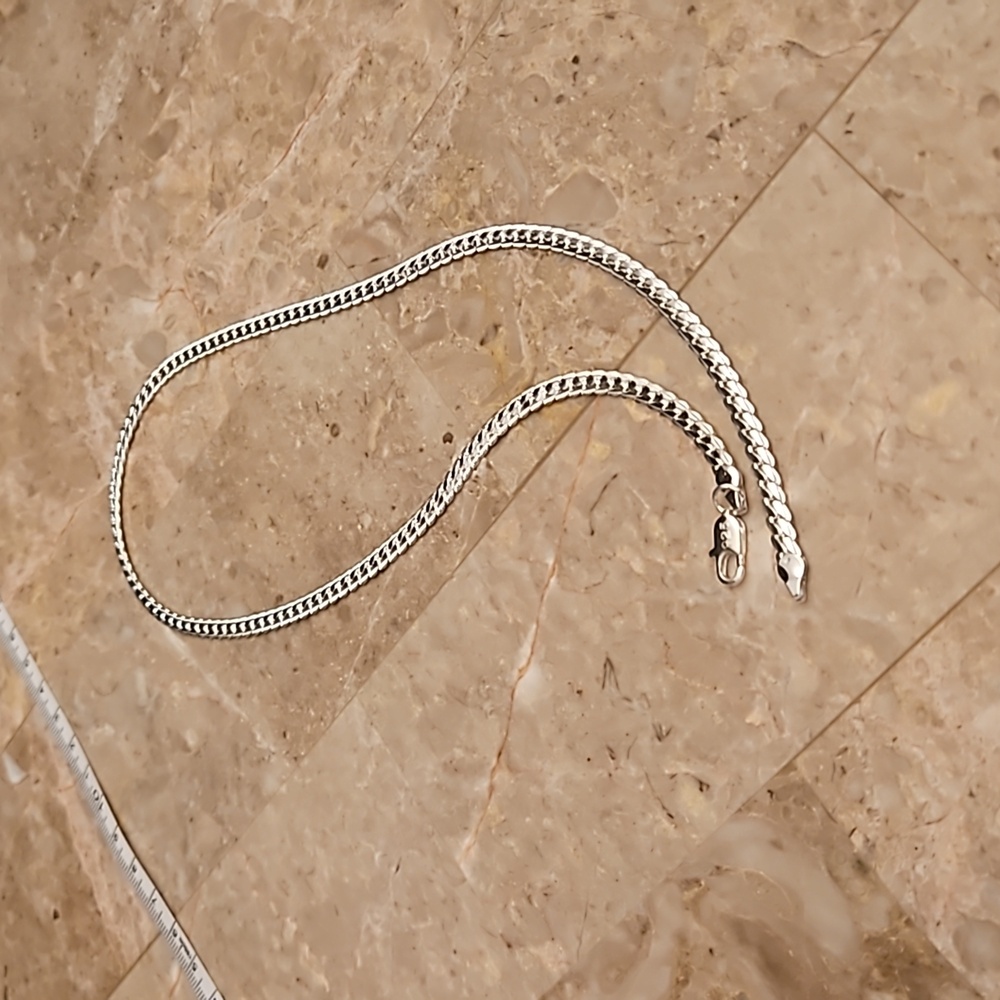 Mens 925 silver chain 50 cm 20 inches